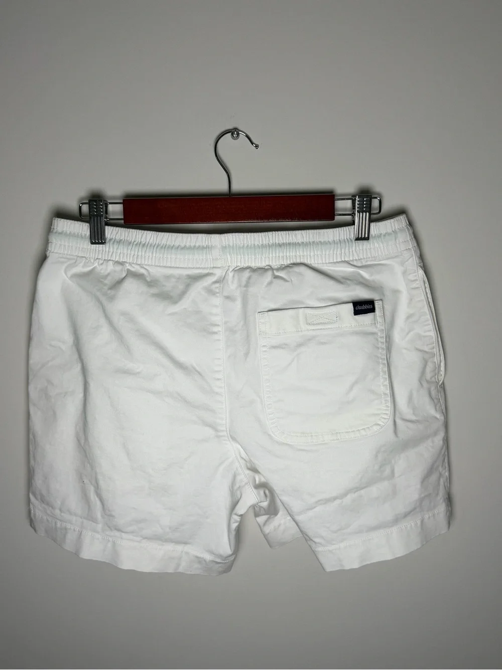 Chubbies The Vannas White 5.5” Stretch Shorts Men’s Small Preppy